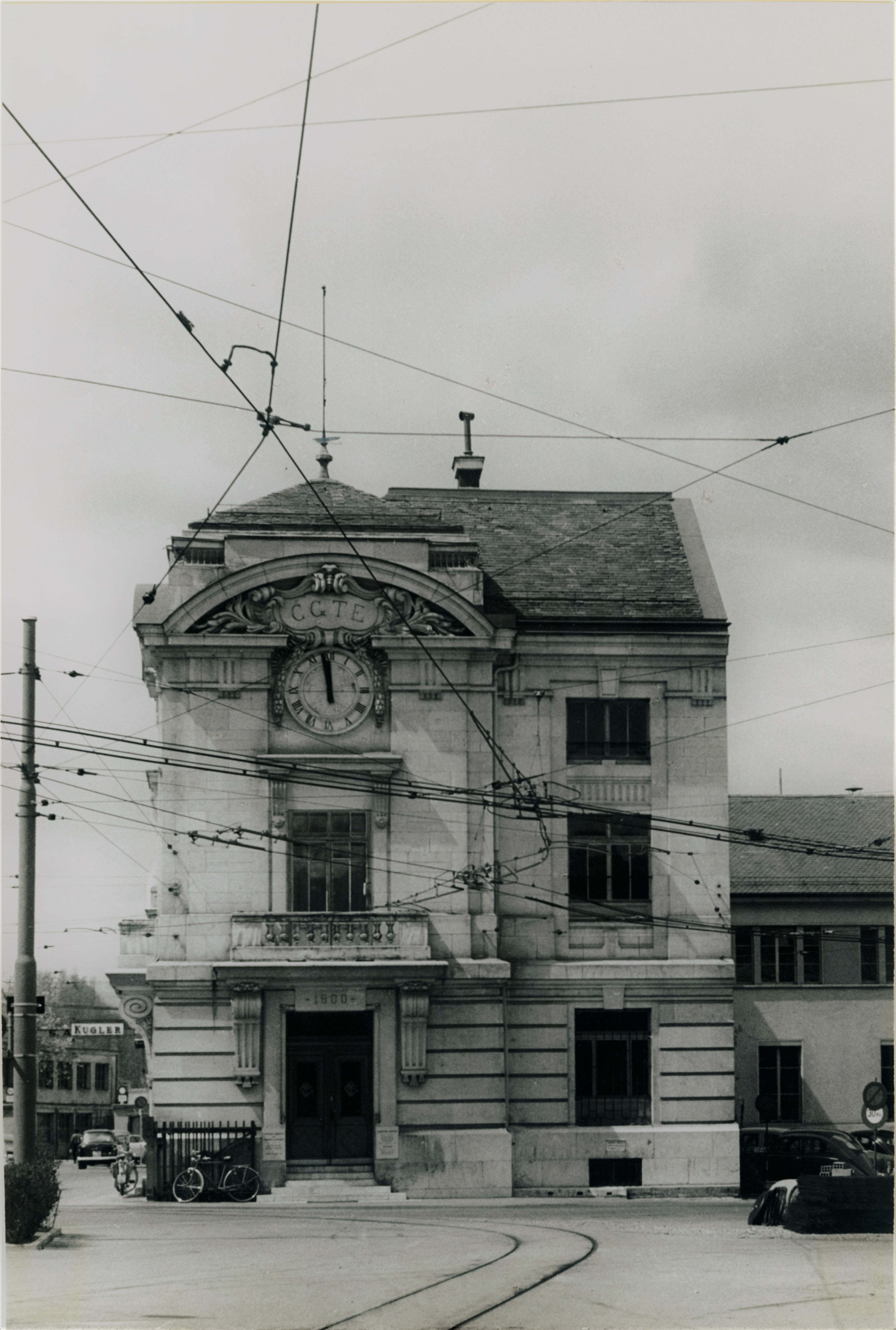 Le bâtiment historique de la CGTE