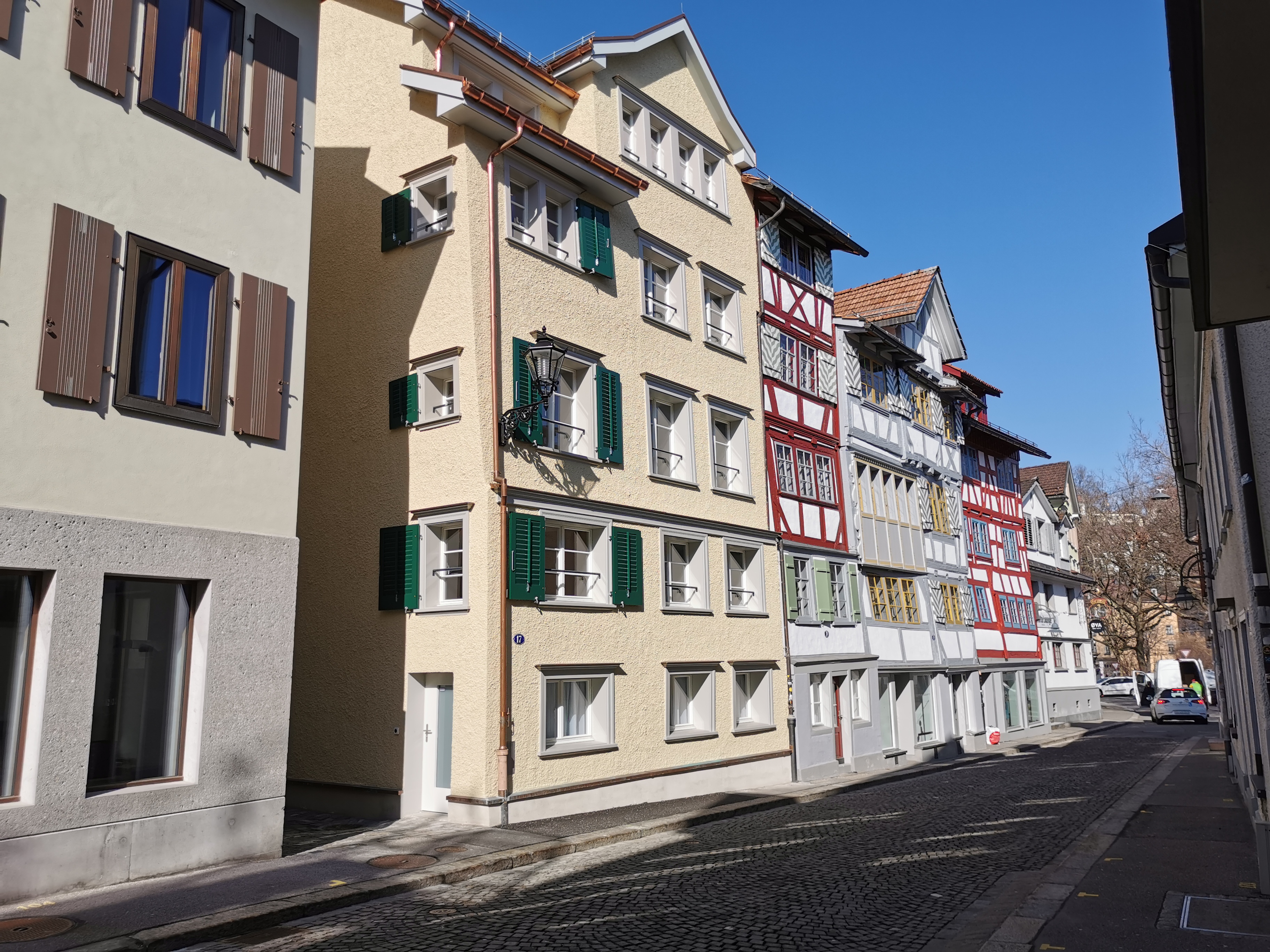 Sanierung Häuserzeile Altstadt St.Gallen